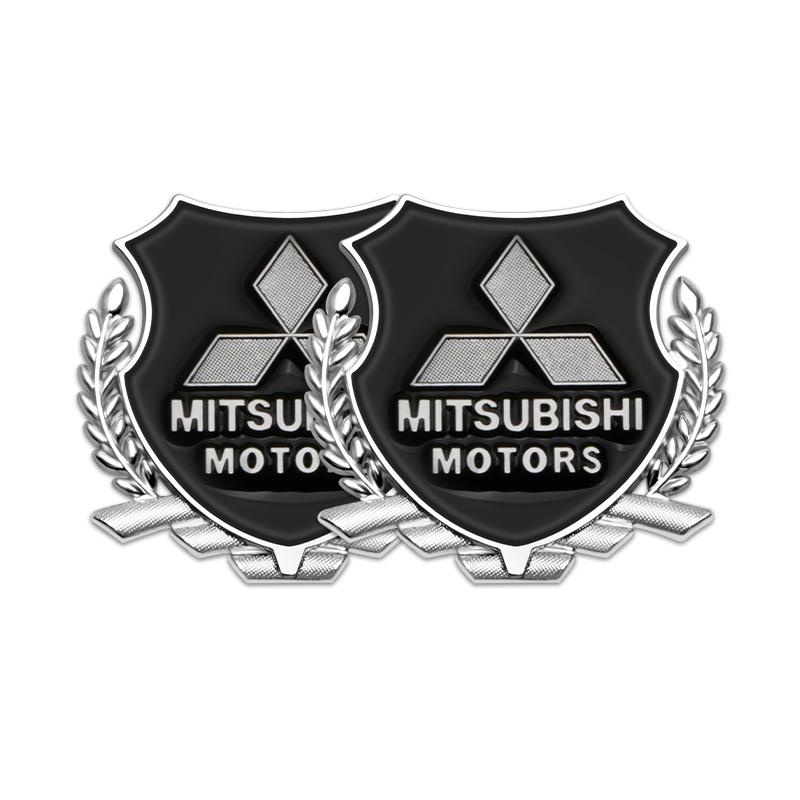 Для Mitsubishi Asx Lancer Pajero L200 Attrage Новое Автомобильное Боковое Украшение-Эмблема 3D Металлическая Наклейка на Автомобиль Пшеничный Колос Мотоциклетная Наклейка