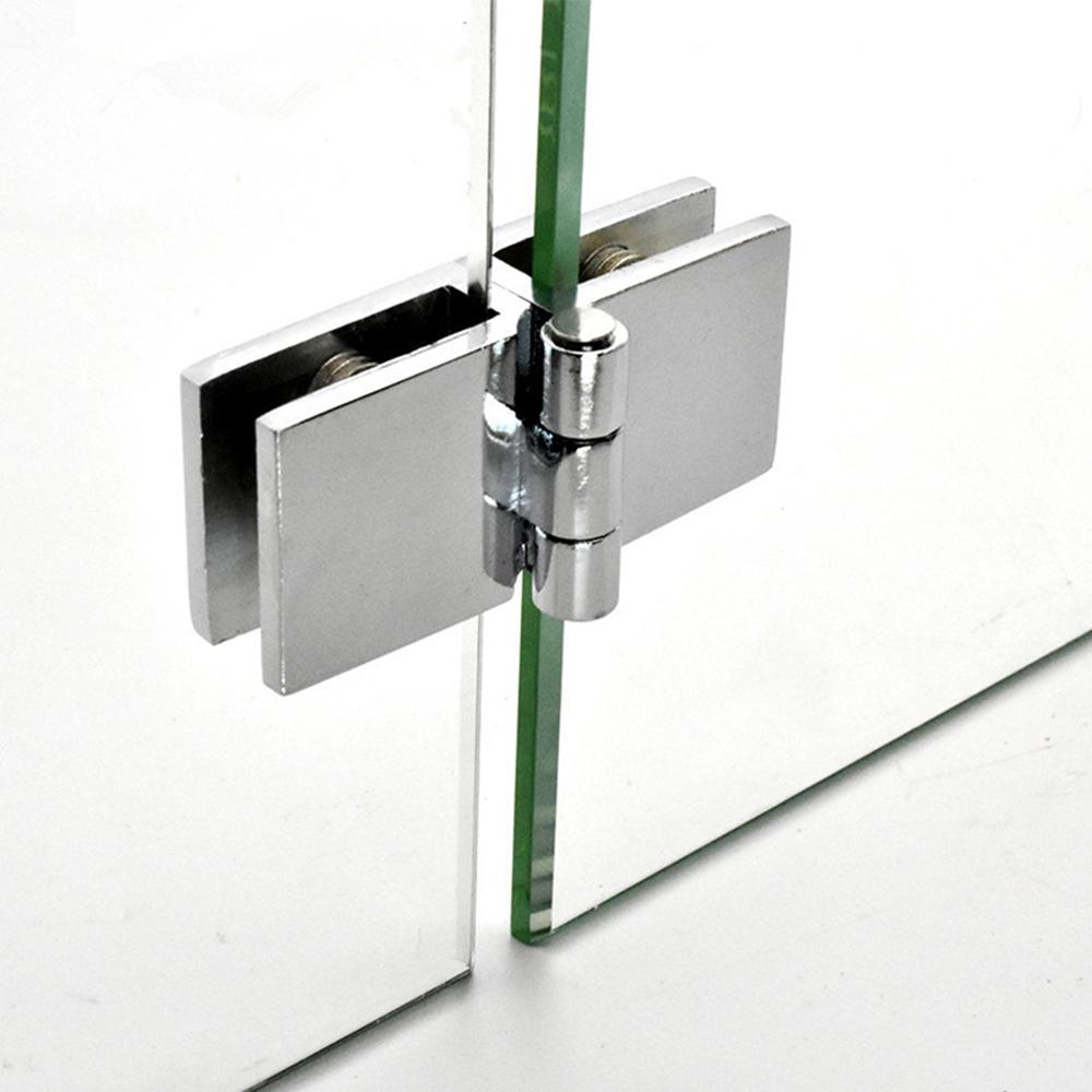 Board Hardware for Wine Cabinet Glass Fixing Clip Cupboard Clamp Glass Door Hinge Door Hinges