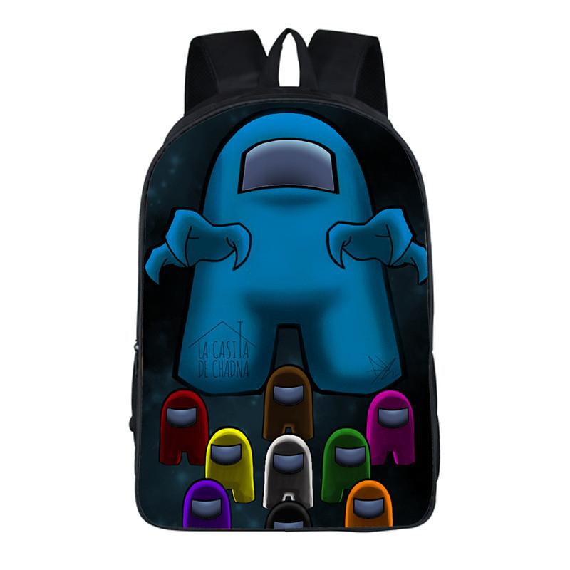 Student Backpack Kid Schoolbag Travel Bag Bookbag Shoulderbag Rucksack