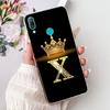 For Huawei Y7 Y7 Y9 Prime 2019 Case DUB-LX1 Case Crown Letters Soft Silicone Bumper Cover for HuaweiY7 Y 7 Prime Y 9 2019 Fundas