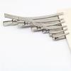 50Pcs Metal Alligator Hair Clips Bow Teethed Barrette Crocodile Clamp Diy Clip