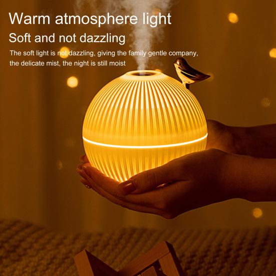 330 мл USB Увлажнитель воздуха Креативная звездная форма PP Низкий уровень шума Оригинальный увлажнитель воздуха в виде птицы для гостиной KTY