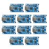 5 шт. 10 шт. Type-c Micro USB 5 В 1 А 18650 TP4056 Модуль зарядного устройства для литиевой батареи Зарядная плата с защитой Двойные функции 1 А