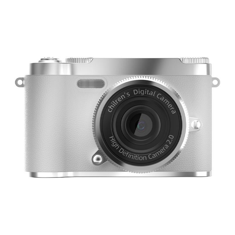 Retro CCD Dual Camera with 8x Optical Zoom - Compact Travel Pocket Digital Camera for Students
