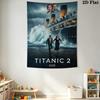 Titanic 2 New Journey Tapestry Wallmounted Background Cloth Work Of Art Homestay Soft Decoration Tapestry Background Cloth