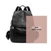 Backpack for Women PU Leather Shoulder Bag Rucksack Women's Knapsack Travel School Bags for Teenage Girls Back Pack