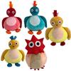 Мягкая игрушка Twirlywoos: Забавная мультяшная кукла-птичка для детей
