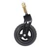 Wheelchair Front Wheel with Shock Absorbing Spring 360 Deg PU Hub Rollator Front Caster for