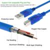 Super Speed Digital Camera Type A Male To B Male USB 2.0 Printer Cable Sync Data Cord Scanner Wire
