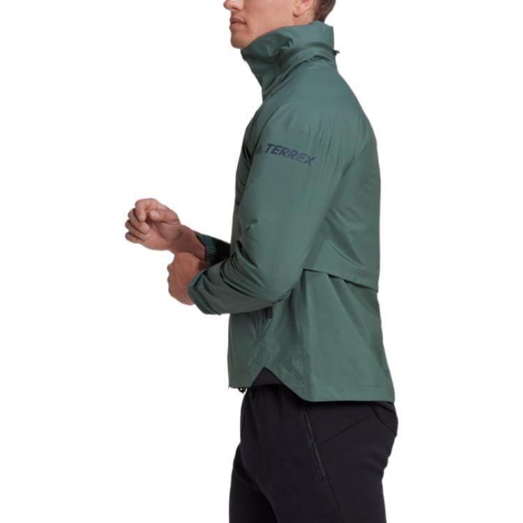 adidas Куртки Унисекс Зеленый Стойка Умеренный Другие HG6038