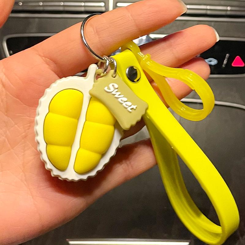 Плюшевый брелок-подвеска Пикачу Авокадо для детских сумок и ключей от машины