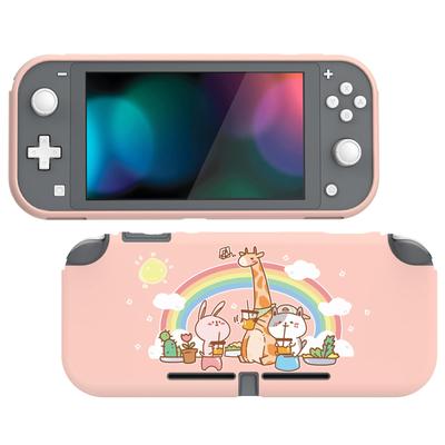 Защитный чехол, совместимый с PlayVital Switch, чехол, совместимый с Switch Lite (мягкий) Lite, (мягкий) [Вечеринка животных]