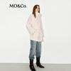 MO&Co. Women's High-Collar Cashmere Blend Wool Coat