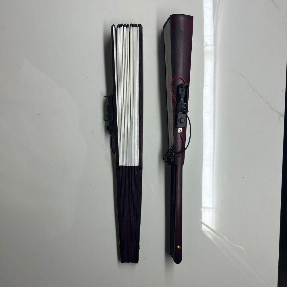 Красочные ручные светодиодные веера Складной веер для игр Украшение для вечеринки Танцевальный светящийся веер