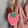 Портативный кошелек-монетница в форме вишни, милый кулон-клубничка из ПУ-кожи, кошелек, мешок для монет, мешок для наушников, для улицы