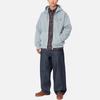 Carhartt WIP FW24 Hooded Vista Jacket Square Tag Logo Kangaroo Pocket Loose Fit Jacket Unisex Jacket I029524-2BS-GD