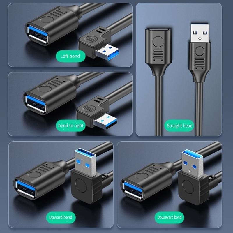 USB-кабель с кнопкой включения/выключения, на выбор, USB3.0 Male to Female, линия передачи данных 5 Гбит/с, удлинитель