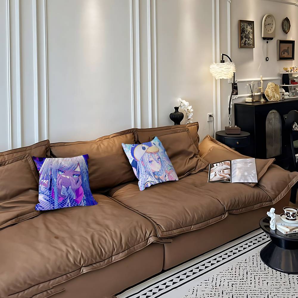 Project SEKAI Yoisaki Kanade Наволочка Съемная Моющаяся Наволочка – Мягкий Лен для Всех Сезонов