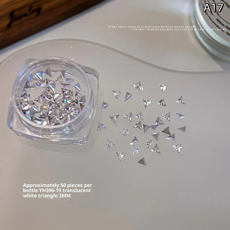 Смешанные циркониевые стразы для ногтей, блестящие бриллианты для ногтей, плоские драгоценные камни для ногтей, стеклянные камни, украшение для ногтей, шарм для ногтей, DIY маникюрное искусство