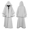 Medieval Wizard Costume Cape: Hooded Cloak for Halloween or Opera