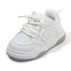 Children's Little White Shoes 2025 Spring and Autumn New Boys' Sports Shoes Korean Version of Girls' Casual Board Shoes Soft-soled Baby Shoes
