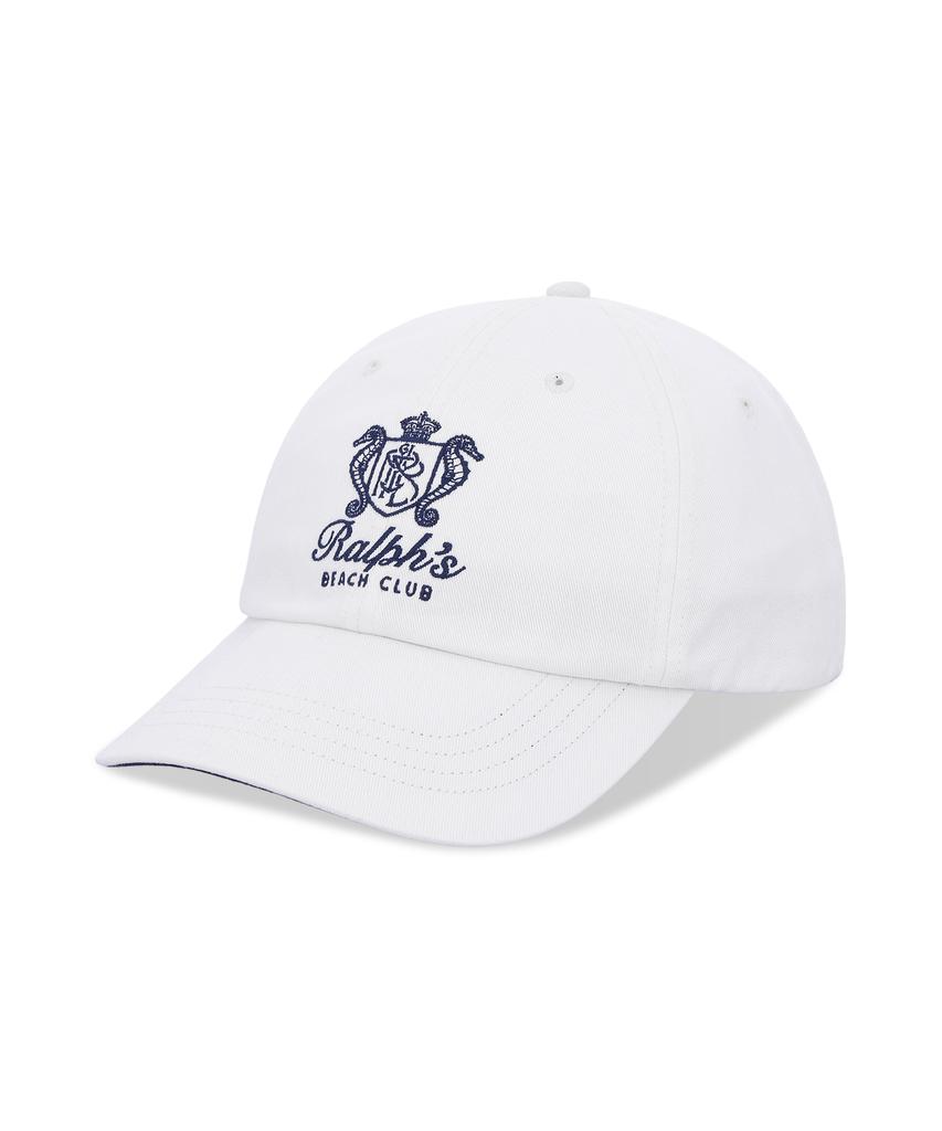 POLO RALPH LAUREN Твиловая бейсболка Ralphs Beach Club - Натуральный