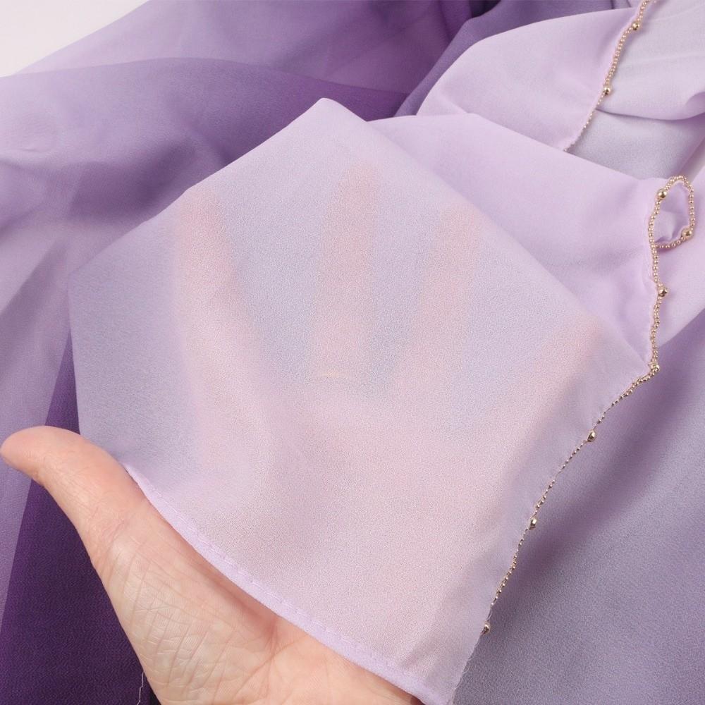 Золотая бусина Этнический стиль Шарф Бусины Цепочка Исламский Тюрбан Модный Платок Свадебный