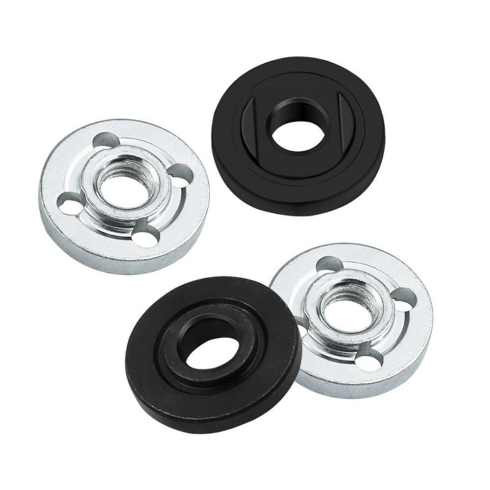 2 Pair Threaded Design Angle Grinder Flange Premium Steel Inner Outer Flanges For Makita 9523