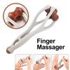 Портативный массажер для пальцев Массаж пальцев Двухрядный ролик Дизайн латунного ролика Простота использования Снятие усталости пальцев Стимуляция кровообращения
