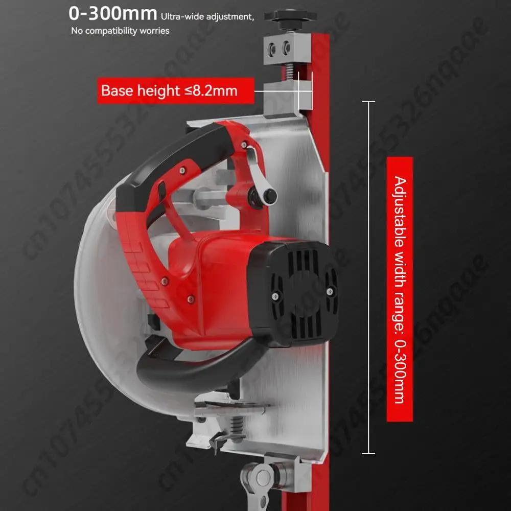 240/360mm Circular Saw Guide Rail Cutting Machine Base Track Guide Adjustment Portable Cutting Metal Fixed Ruler for Woodworking