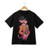 Mens Pink Panther Graphic T-Shirt - Stylish Suit Cool Cartoon Short Sleeve Tee