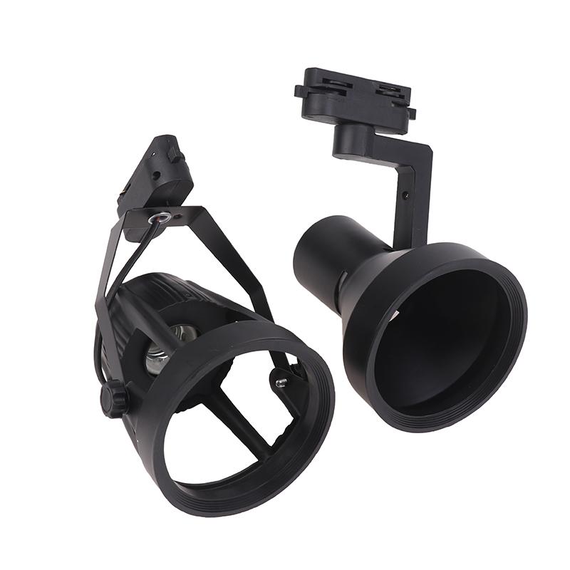 Светодиодный цоколь E27 Par30 для трековой системы 2/3 провода Держатель для потолочных светильников Магазин одежды Гостиная Коммерческое использование