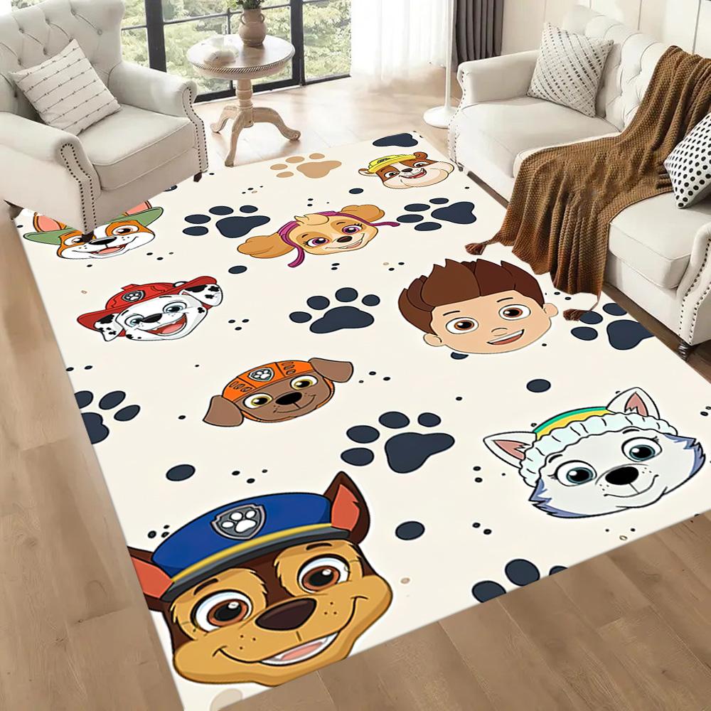 Paw Patrol: Heroic Rescue Team Square rugs are a great choice for living rooms, bedrooms, home décor, and as gifts.