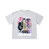 260 GSM Double Yarn 32 Count 100% Cotton Jojos Bizzare V2 Jotaro Print Unisex Heavy Cotton T Shirt… More