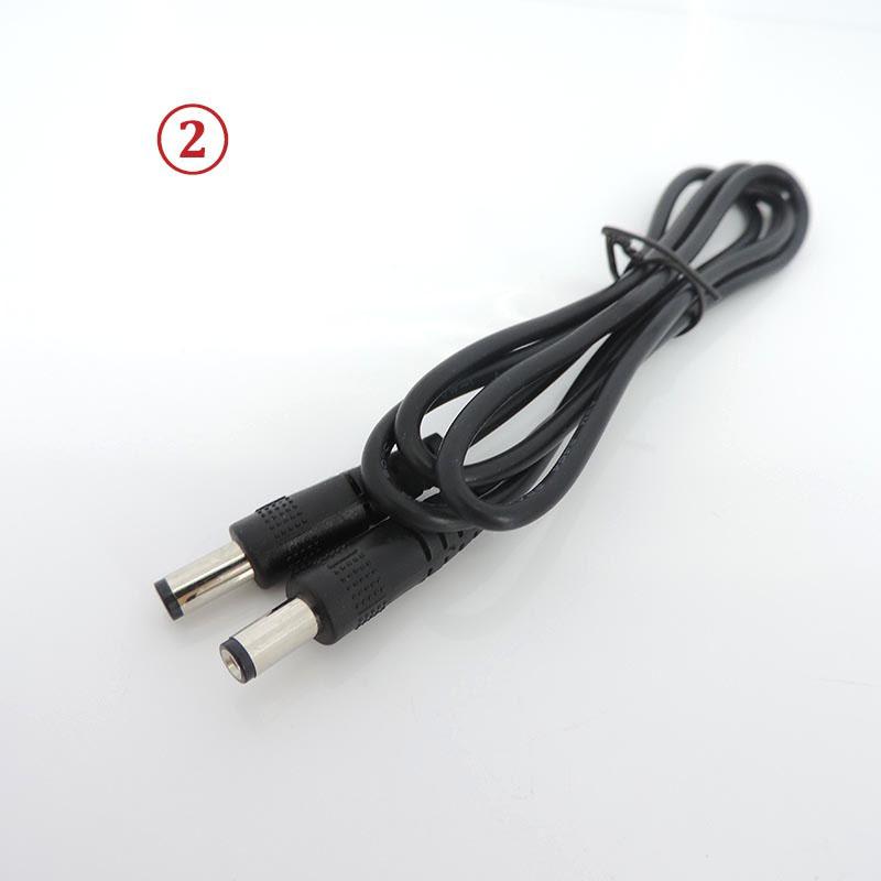 1x черный 5,5 мм x 2,1 мм удлинитель постоянного тока, провод «папа-папа», «мама», 2-проводной разъем для светодиодной ленты камеры видеонаблюдения