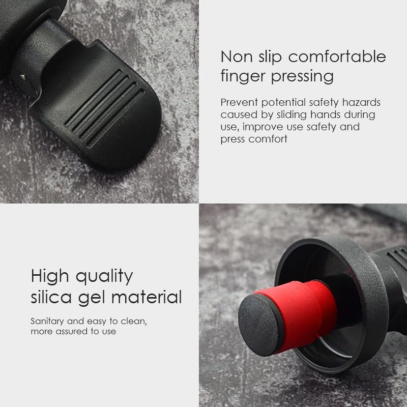 Накачивающий Свежесть Пробка для вина Пробка для винной бутылки Пробка Ручное нажатие Пробка для шампанского Вакуум для вина Пробка для вина Материал ПП Черный