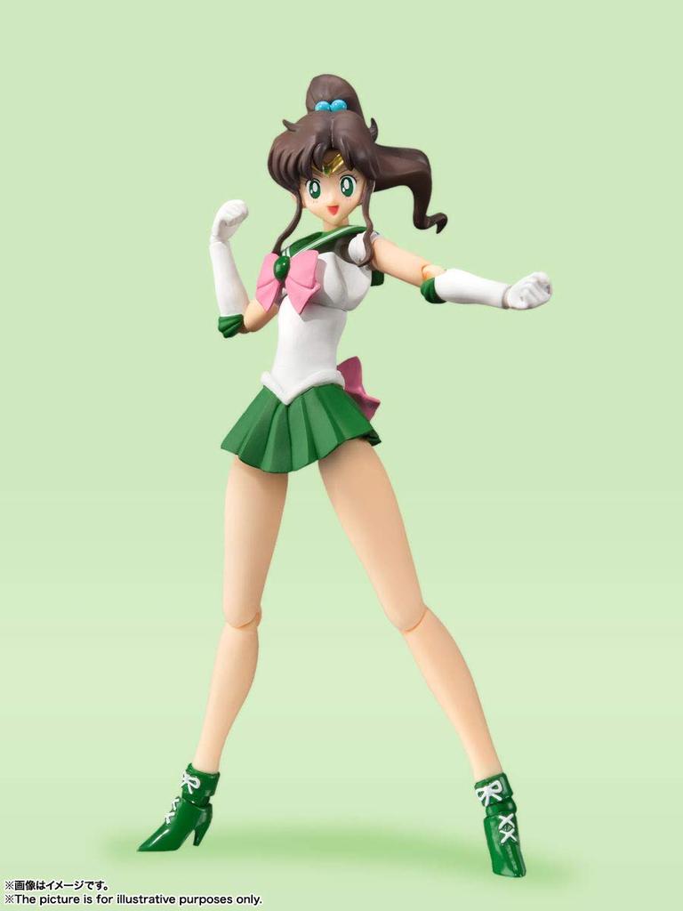 Sailor Moon Sailor Jupiter Color 150mm Painted Movable Figure S.H.Figuarts -Animation Edition-(Resale Version) Approx. PVC&ABS