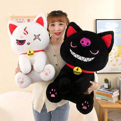 Забавная кошка с выражением, плюшевая игрушка, кукла кошка-пират, кукла мяу-звезда, подушка для сна для девушки, подарок