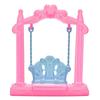 Kids Girls Toy Play House Miniature Swing Dollhouse Furniture Doll Decor Gift