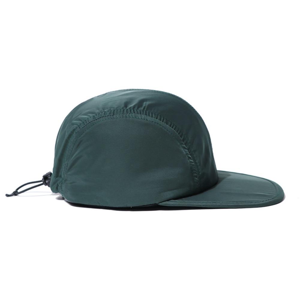 Drawstring Design Sunshade Cap Adjustable Snapback Hats Fashion Baseball Cap  Sports Hat