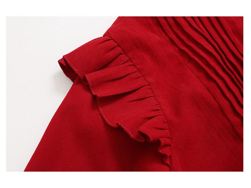 Осеннее платье принцессы из вельвета для девочек 2025 года - Новый стиль для осени/зимы