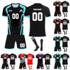 Personalised Shirts Kit Mens Girls With Name Number Custom Football Jerseys For Boys Training Suit