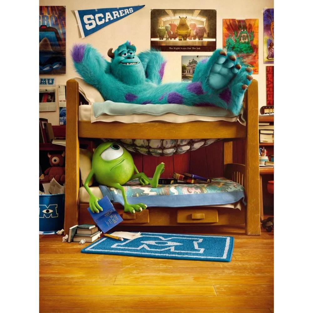 2026 New Disney Monsters Inc Diamond Embroidery Cartoon Round Diamond Painting New Mosaic Puzzle Rhinestones Home Wall Decor
