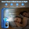 3-in-1 Touch-Control Mini Air Cooler with Water Tank 6 Wind Speed Settings 6-Hour Timer Quiet Evaporative Cooling and Mist Spray—Blue