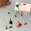 Play Farming Tools Dollhouse Miniature Shovel Hoe and Pitchfork Simulation Shovel Farming Tools