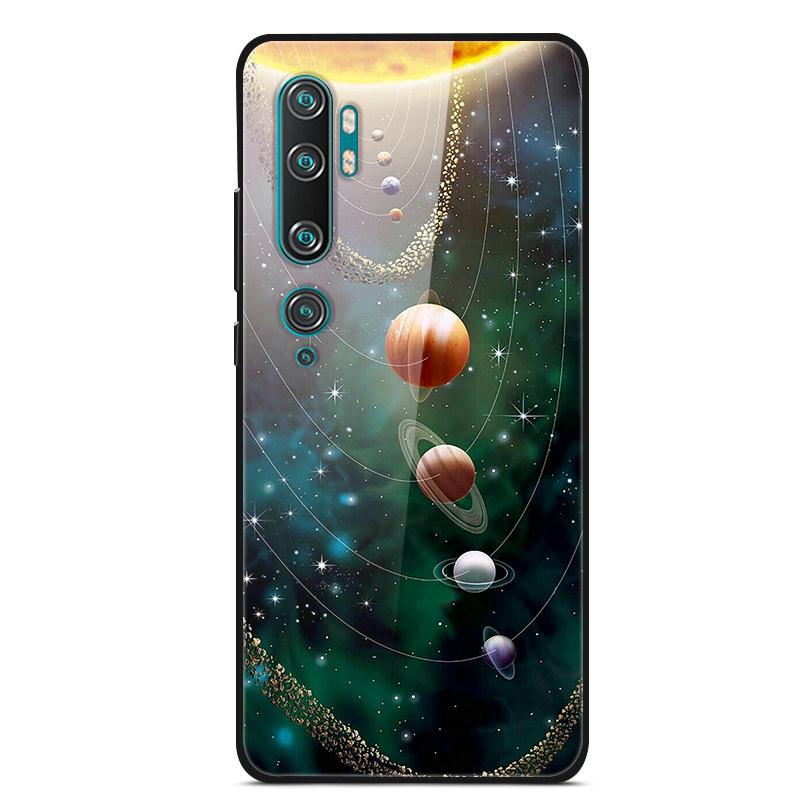 Роскошный чехол-кейс для Xiaomi mi Note 10 Pro Чехол из закаленного стекла Силиконовый чехол для телефона для Xiaomi Redmi Note 10Pro 10 Pro Чехлы