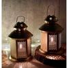 Antique Metal Lantern and Hanging Tealight Holder for Home Decor Items  Candles for Home Decoration