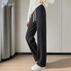 Women's Wool Blend Herringbone Casual Pants