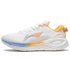 New LINING Furious Rider 6.0 Essential Running Shoes Men Low Top Mist White/Fluorescent Mango Orange ARZS003-1