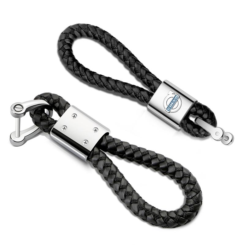 Luxury Men Women Metal Key Chain Fashion Keychain Key Ring Holder For Volvo Xc60 Xc90 V40 V60 S60 V50 V90 S80 C40 XC40 Rdesign